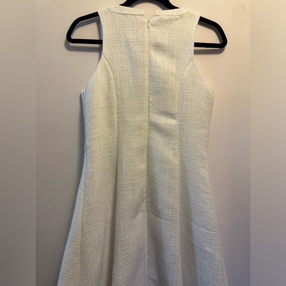 NWOT White Banana Republic tweed Skater style dress - Picture 8 of 8